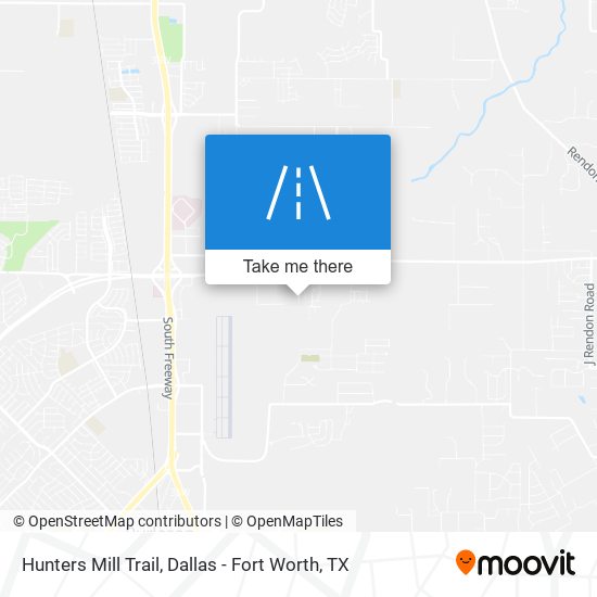 Mapa de Hunters Mill Trail