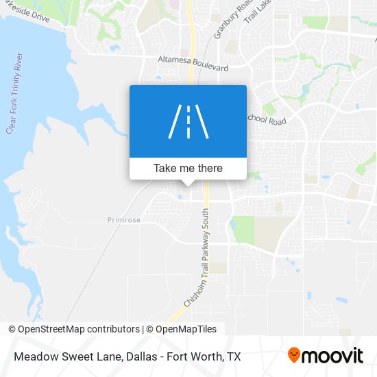 Mapa de Meadow Sweet Lane