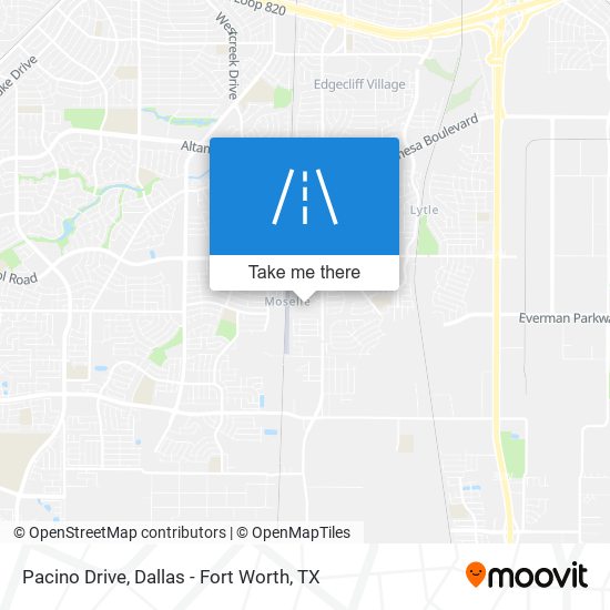 Pacino Drive map