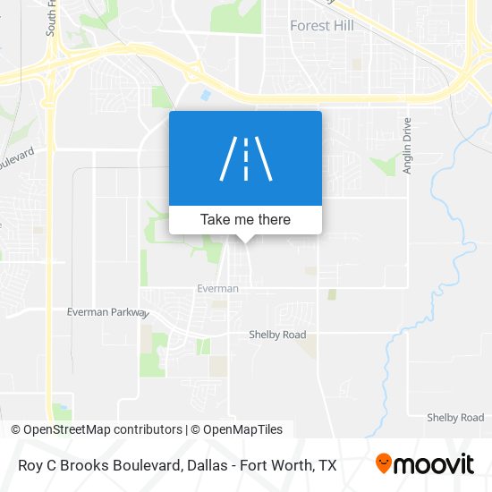 Mapa de Roy C Brooks Boulevard