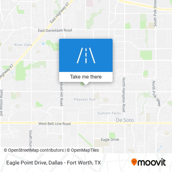 Eagle Point Drive map