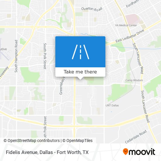 Fidelis Avenue map