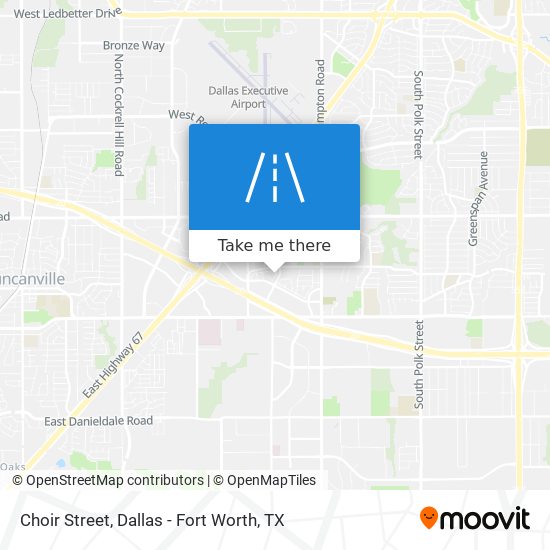 Choir Street map