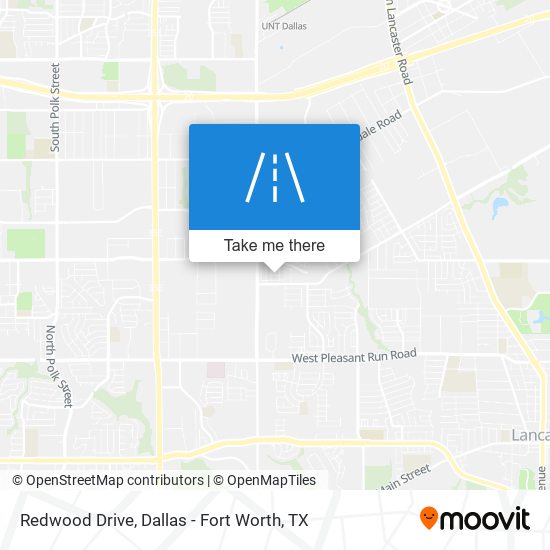 Mapa de Redwood Drive