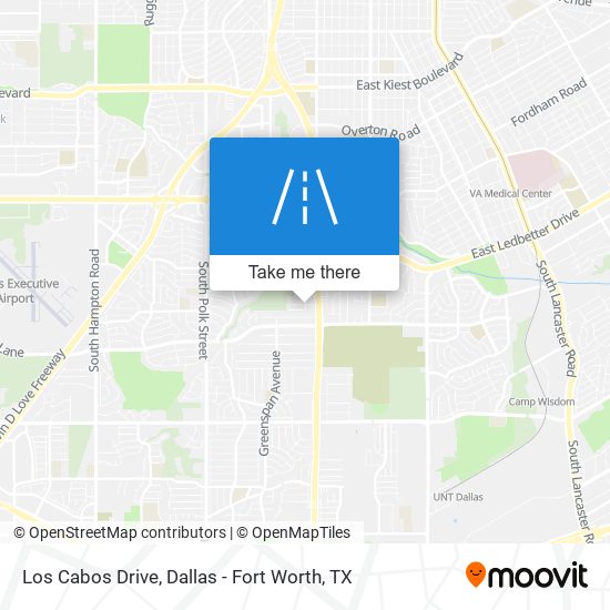 Mapa de Los Cabos Drive