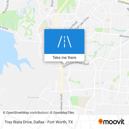 Trey Riata Drive map