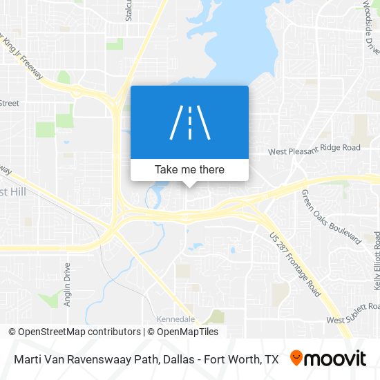 Marti Van Ravenswaay Path map