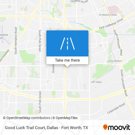 Good Luck Trail Court map