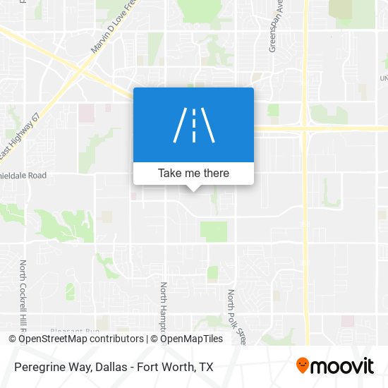 Mapa de Peregrine Way