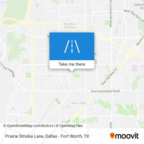 Mapa de Prairie Smoke Lane