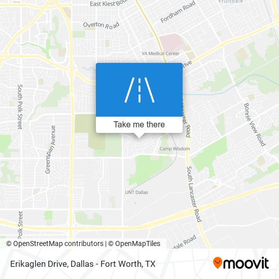 Erikaglen Drive map