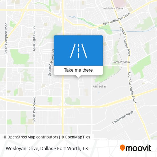 Wesleyan Drive map