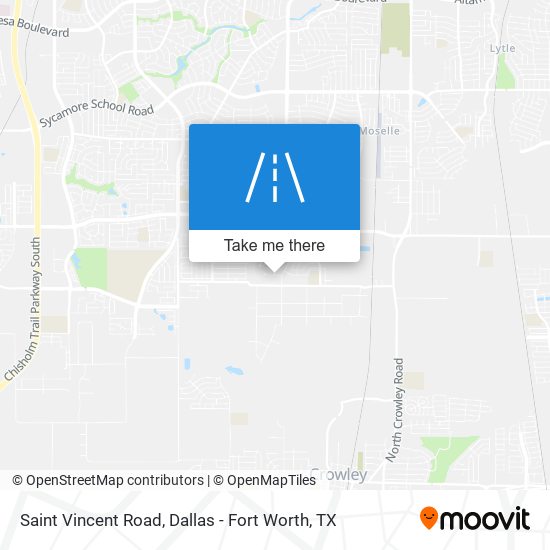 Saint Vincent Road map