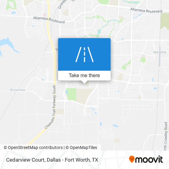 Cedarview Court map