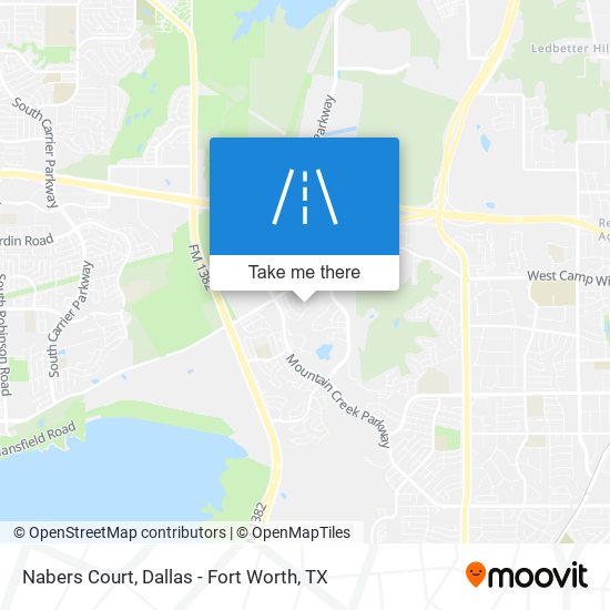 Nabers Court map