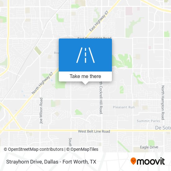 Strayhorn Drive map