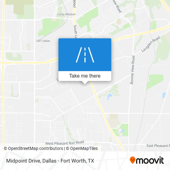 Mapa de Midpoint Drive