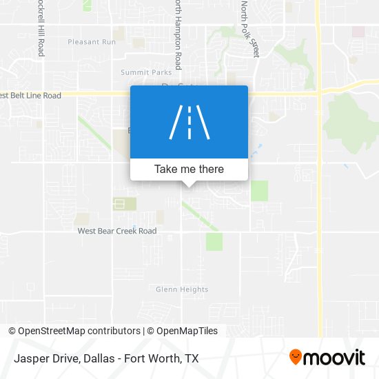 Mapa de Jasper Drive