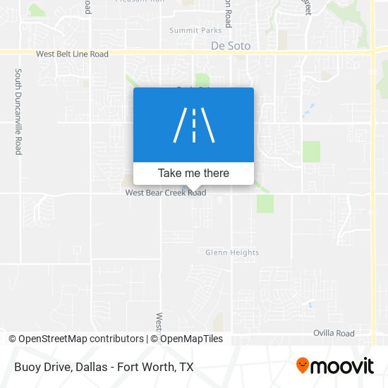 Buoy Drive map