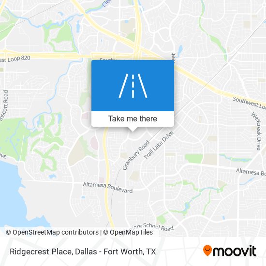 Mapa de Ridgecrest Place