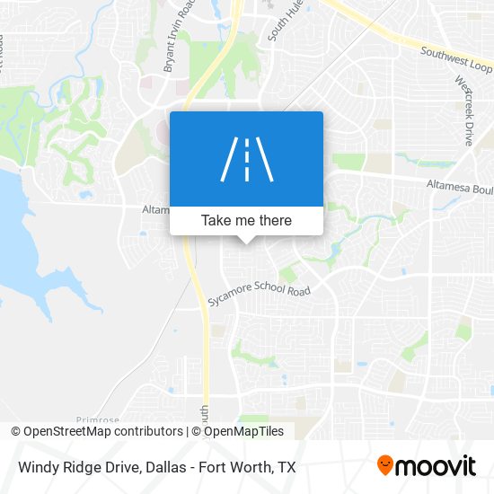 Windy Ridge Drive map