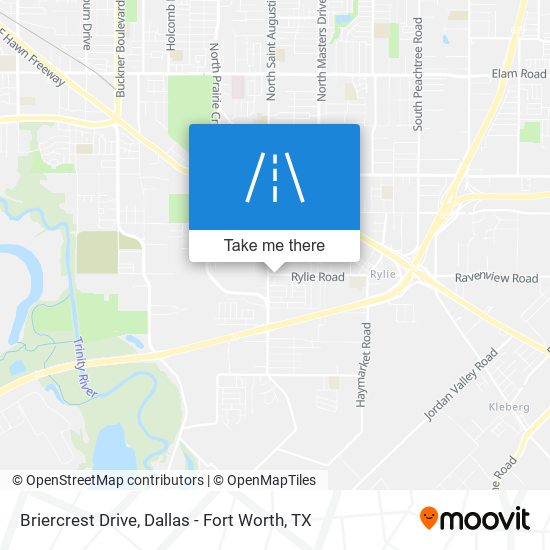 Mapa de Briercrest Drive
