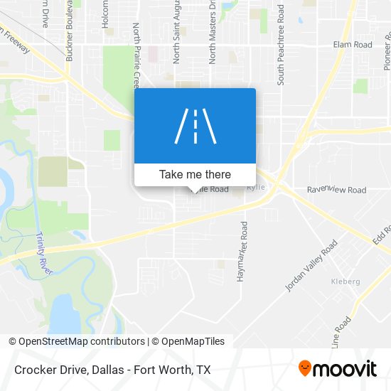 Crocker Drive map
