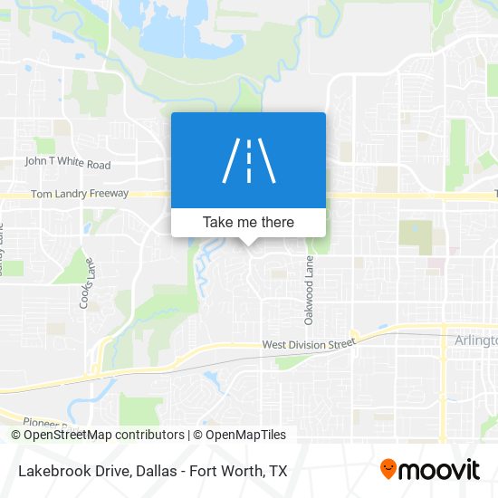 Lakebrook Drive map