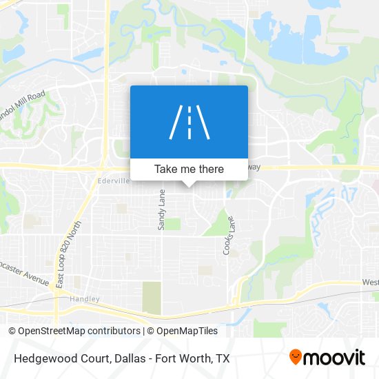 Hedgewood Court map