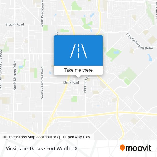 Vicki Lane map