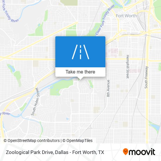 Zoological Park Drive map
