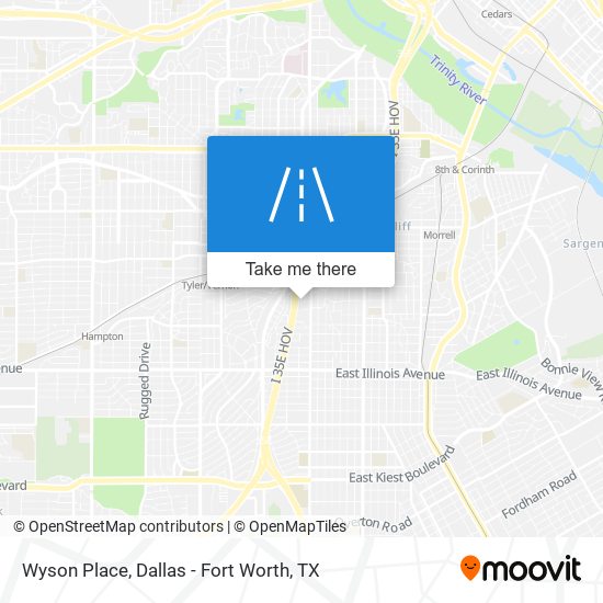 Wyson Place map