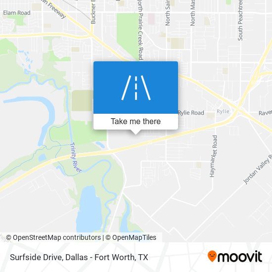 Surfside Drive map