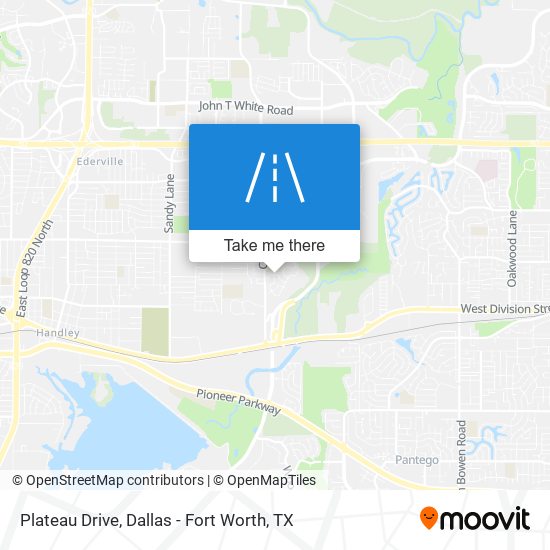 Plateau Drive map