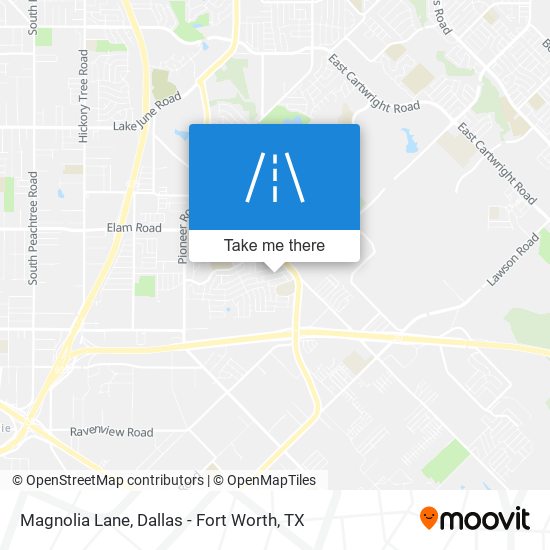 Magnolia Lane map