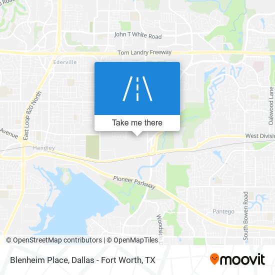 Blenheim Place map