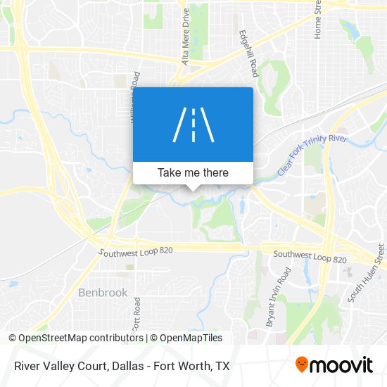River Valley Court map