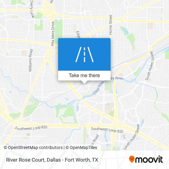 River Rose Court map