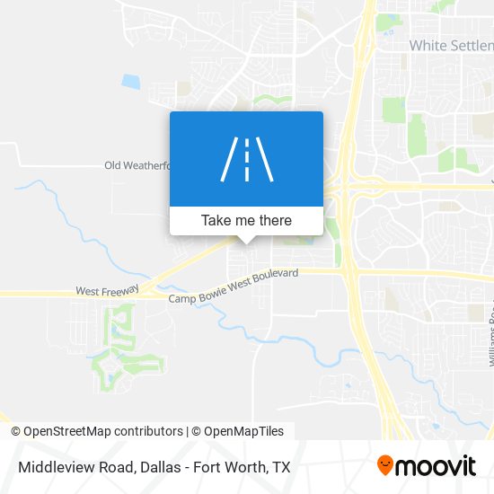 Middleview Road map