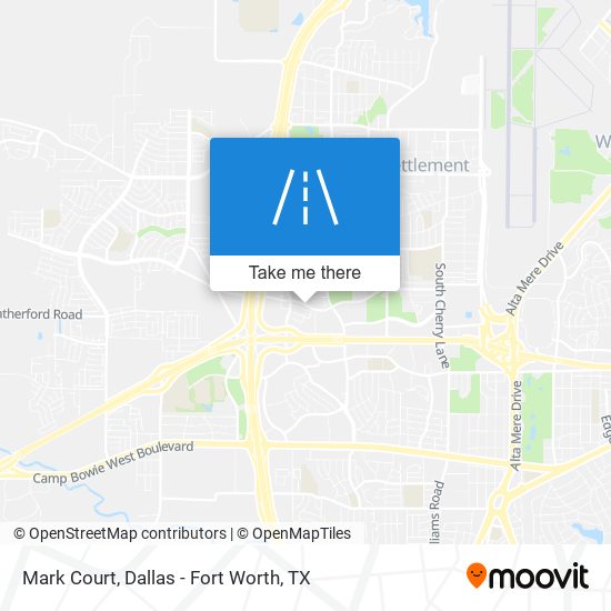 Mark Court map