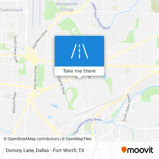 Mapa de Dominy Lane