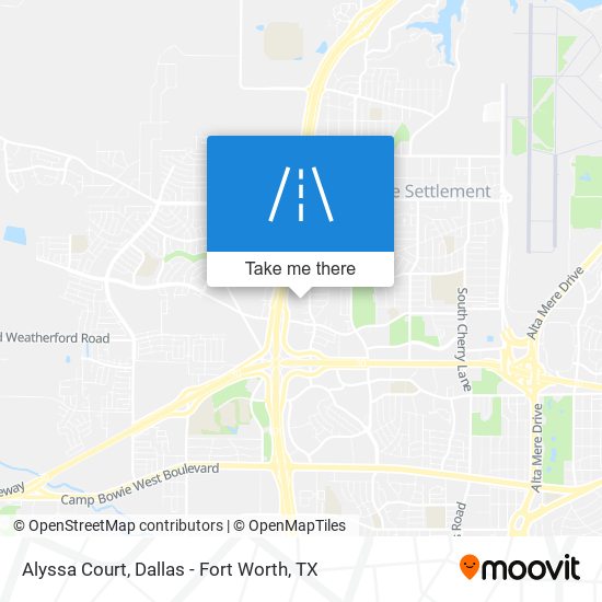 Alyssa Court map
