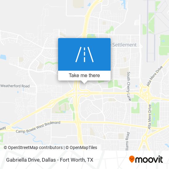 Gabriella Drive map