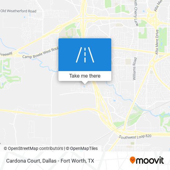 Cardona Court map