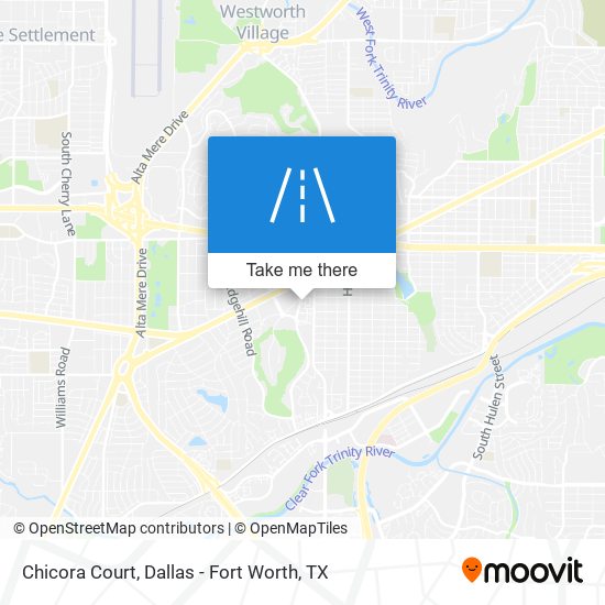 Chicora Court map