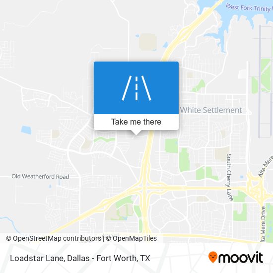 Loadstar Lane map