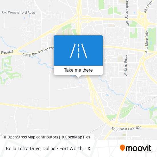 Bella Terra Drive map