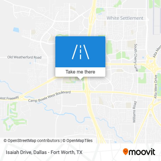 Mapa de Isaiah Drive