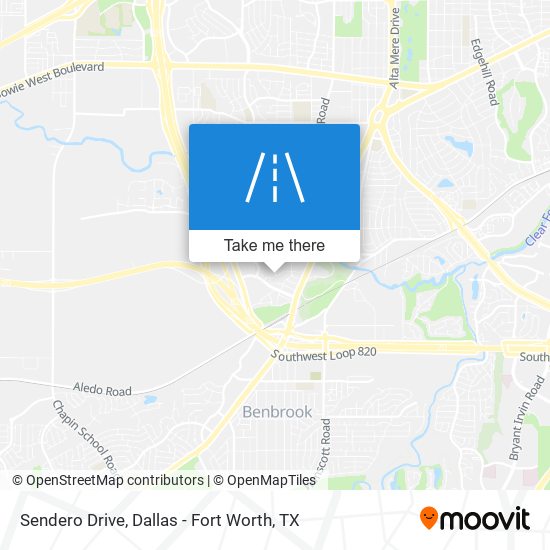 Mapa de Sendero Drive