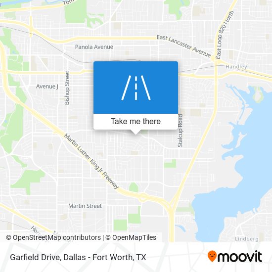 Mapa de Garfield Drive